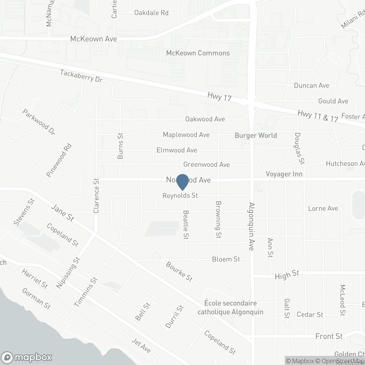 993 BEATTIE STREET, North Bay, Ontario P1B 3S6